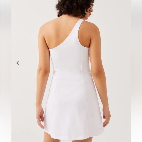 Outdoor Voices White One Shoulder Exercise Dress Sz M - Picture 8 of 8